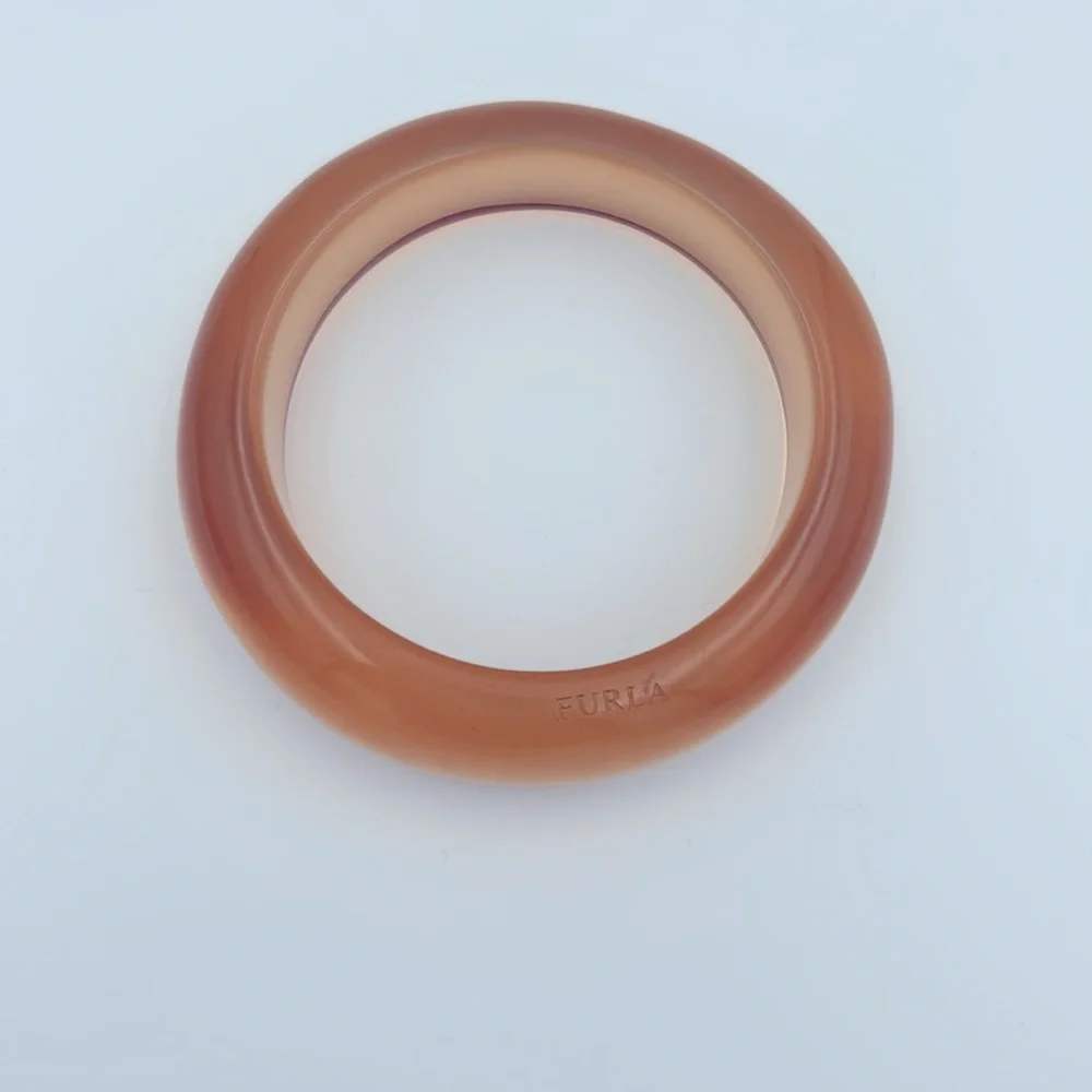 Authentic Furla Resin Bangle Bracelet - Made in Italy